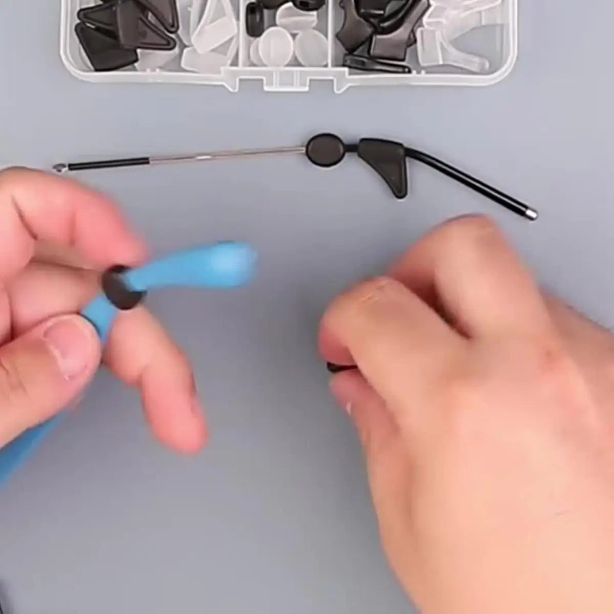 5Pairs Glasses Ear Grip Sport Eyeglasses Ear Hook Silicone Anti Slip Eyewear Comfortable Safe Temple Tips Sleeve Retainer Holder