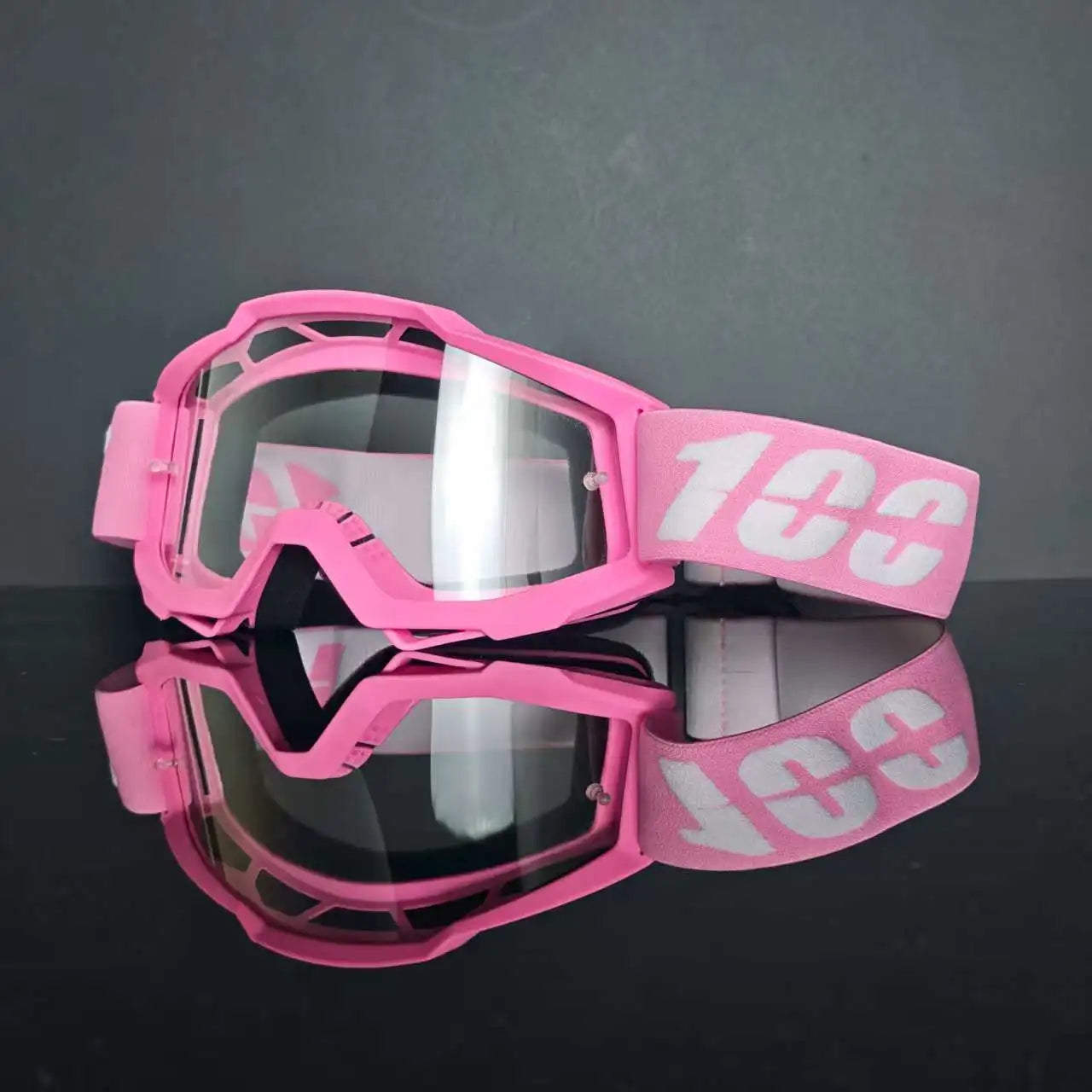 100 Motorcycle Goggles Motocross Glasses Off-road Helmet MX Moto Dirt Bike ATV Ski Outdoor  Glass Scooter Googles  Sports