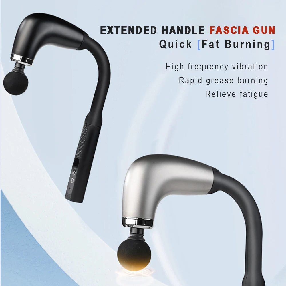 2025 New Smart Fascia Gun Electric Massager Massage Hammer Electric Fascia Gun Home Handheld Hammer Back Artifact Christmas Gift