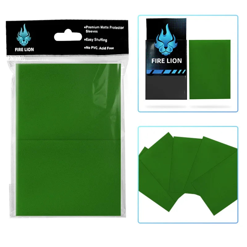 100PCS Premium Card Sleeves Matte Card Sleeves Compatible with MTG Pokemon Trading Cards and Sport Standard Sized Board Game