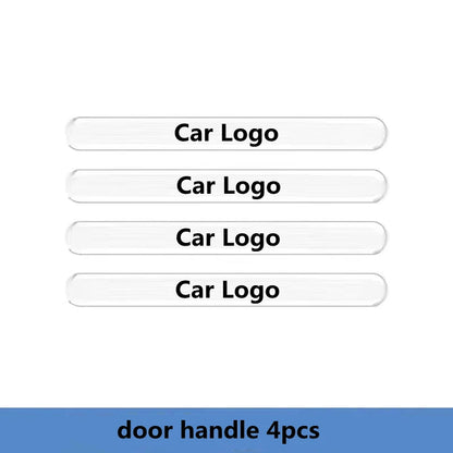 Car Door Handle Bowl Scratch Protector Universal Invisible Stickers Rearview Mirror Protection Strip For Car Accessories