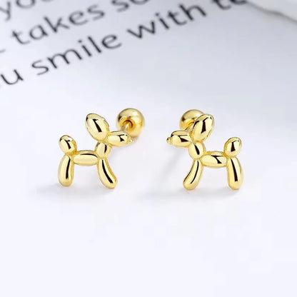 New Fashion Heart Stud Earrings for Women Hypoallergenic Screw Cartilage Helix Earring Girls Piercing Accessories Jewelry Gifts