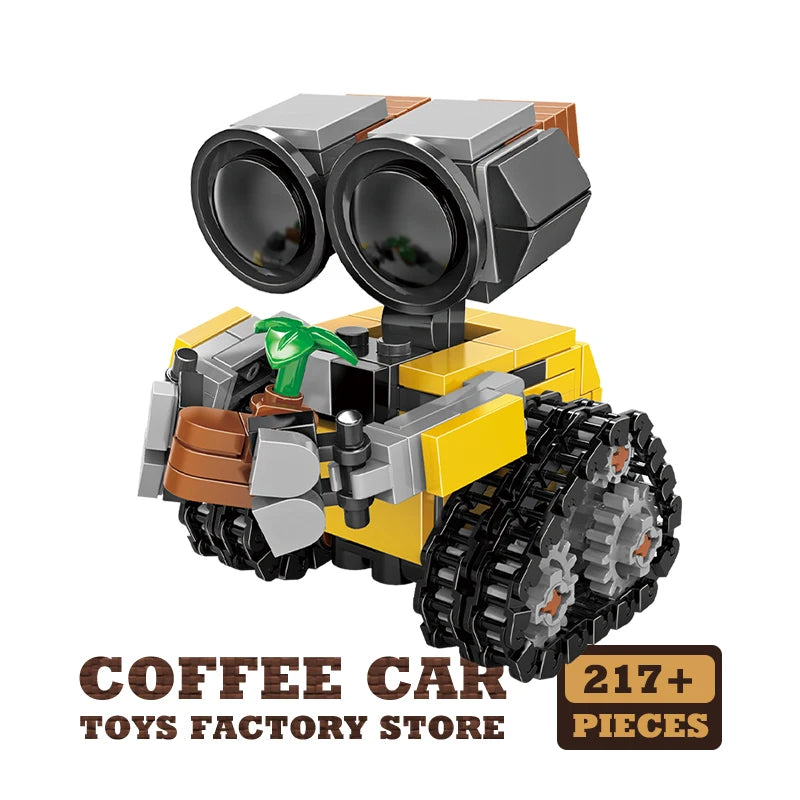 Disney Movie Robot Wall E MOC Building Blocks Dolls Space Mecha MOC Bricks Action Figure Toys Adult Children Christmas Gifts DIY