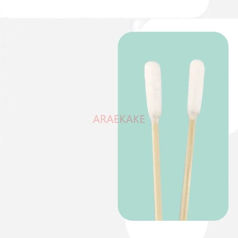 50pcs Cotton Swabs, Pet Cotton Ear Buds for Dog Ear Care, Long Bamboo Cotton Sticks for Dog Ear Cleaning Solution