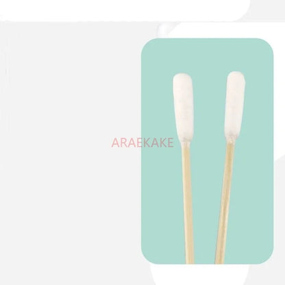 50pcs Cotton Swabs, Pet Cotton Ear Buds for Dog Ear Care, Long Bamboo Cotton Sticks for Dog Ear Cleaning Solution