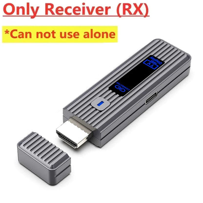 Wireless HDMI-Compatible Video Transmitter and Receiver Extender kit TV Stick Dongle Adapter For PC Camera Laptop To Monitor TV
