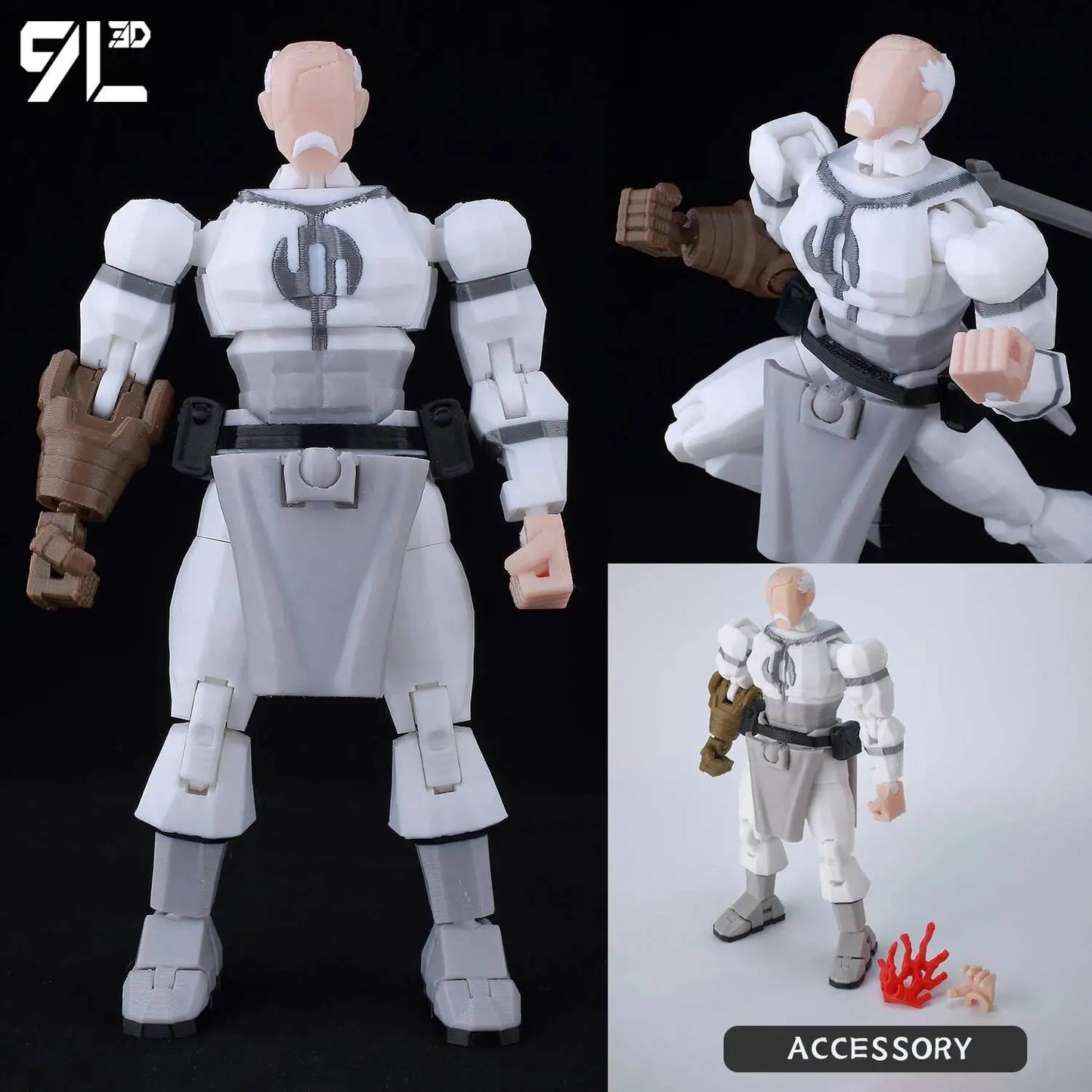 9L3D Superman Invincible Boy Batman Action Figure LUCKY13 Multi-Jointed Poseable T13 Titan13 Hero Model Dummy13 Collectible Toys