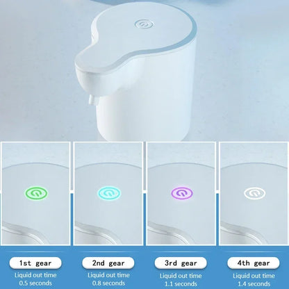 HOMEFISH Smart Automatic Sensor Foam Dispenser Touchless Infrared Soap Dispenser Type-C Charging High Capacity