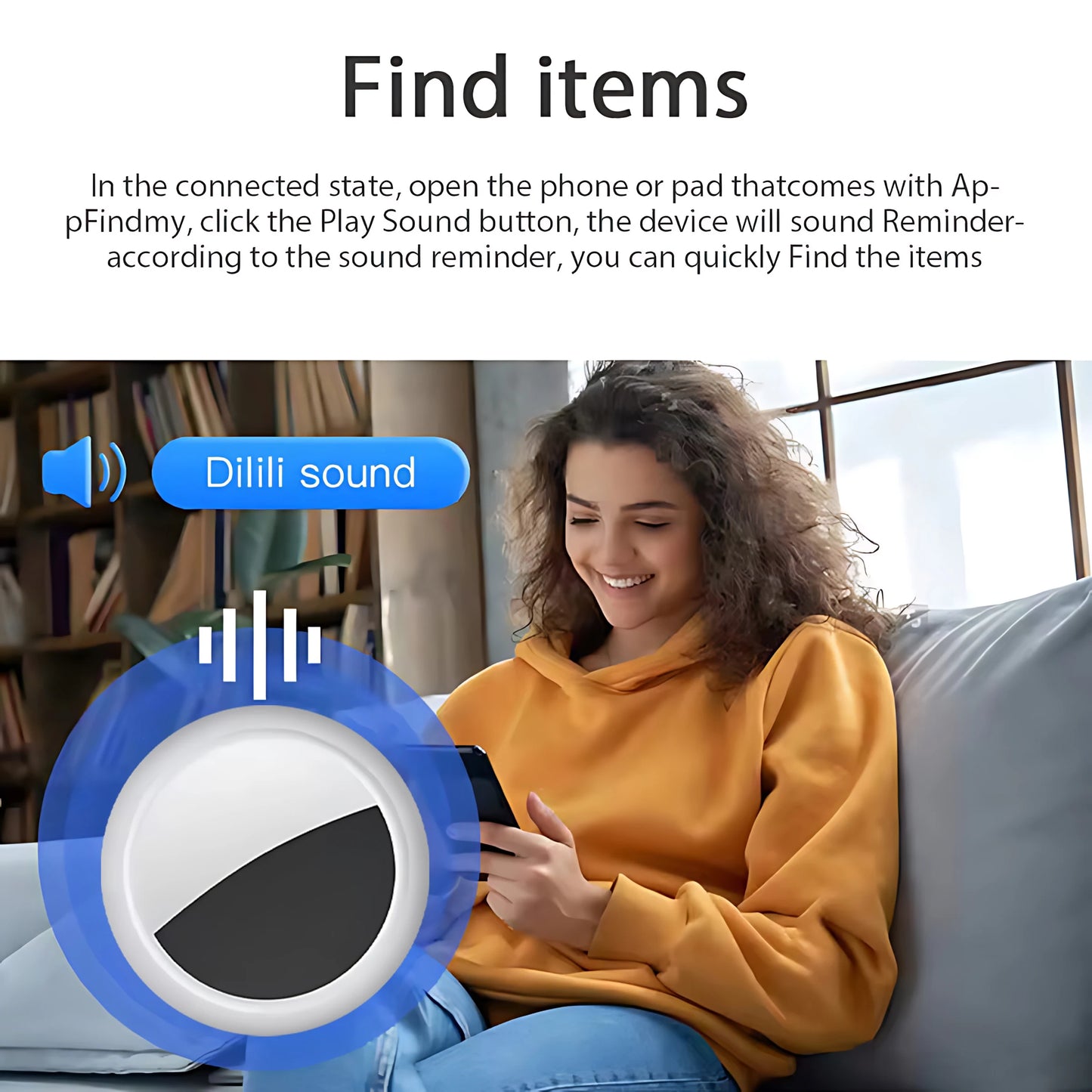 Smart Bluetooth Mini GPS Tracker Work with Android&iOS System isearching Tracker Mini Global Locator Pet Key Finder