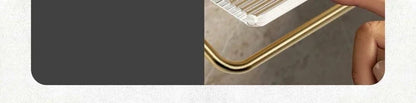 Luxury Gold Toilet Paper Holder with Shelf No Punching Acrylic Roll Paper Holder Tissue Hanger Bathroom Accessories  Bathroom