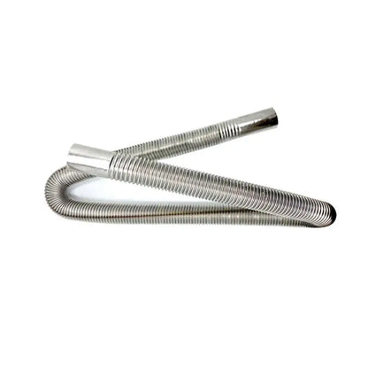 Vent Hose 60-300cm Stainless Steel Tube For Car Air Heater With Hose Clamp