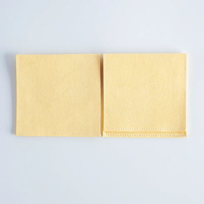 10pcs Velvet Jewelry Packaging Pouches Chic Wedding Favor Bags Cream microfiber Cosmetic Bags Product Package Wedding Gift Bag