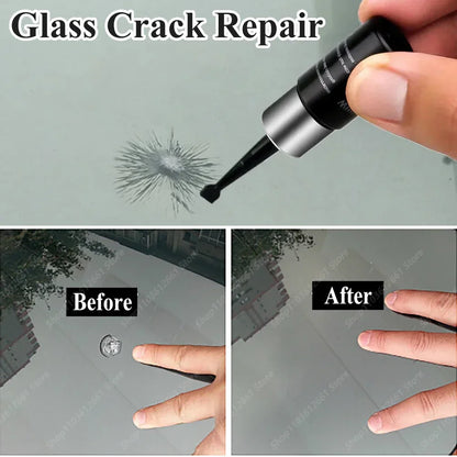 Car Glass Repair Window Cracks Gone Kit Remove Scratch Automobile Truck Motorcycles Broken Repair Windscreen Crack Recovery Set