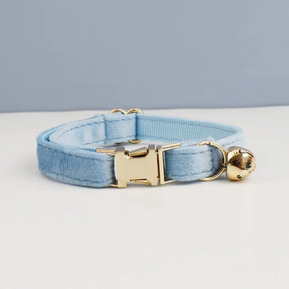 Cute Bowknot Cat Collar Personalized Cat Collar with Bell Engraving ID Tag Nameplate Kitten Collars Necklace