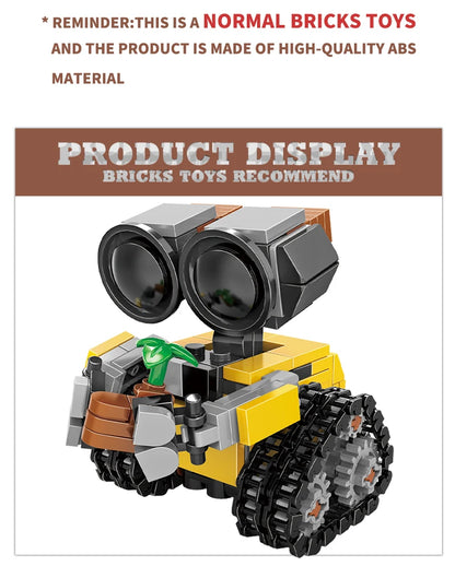 Disney Movie Robot Wall E MOC Building Blocks Dolls Space Mecha MOC Bricks Action Figure Toys Adult Children Christmas Gifts DIY