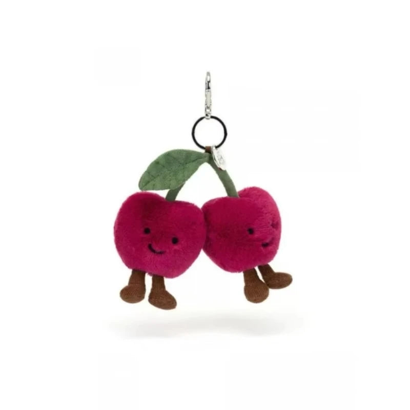 @@Jelly Pendant Keychain Cute Girl Bag Pendant Plush Toy Keyring Plush Toy Kawaii Holiday Gift G