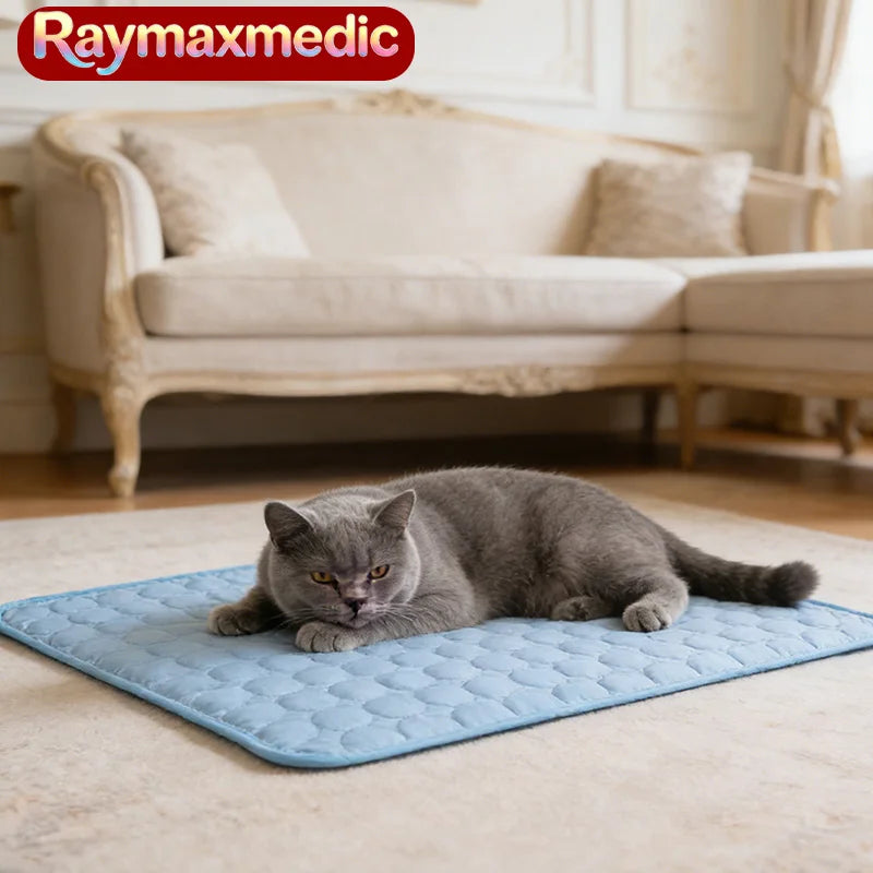 Raymax Summer Dog Cooling Mat Pet Cold Bed Extra Large Small Big Dogs Pet Accessories Cat Durable Blanket Sofa Ice Silk Blanket