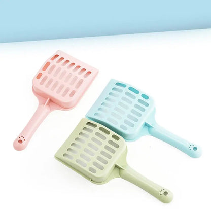 Cat Litter Spoon Shovel Plastic Pet Toilet Poop Artifact Garbage Sand Shovel Pet Cleaning Artifact Dog Shovel Pet Litter Scoop