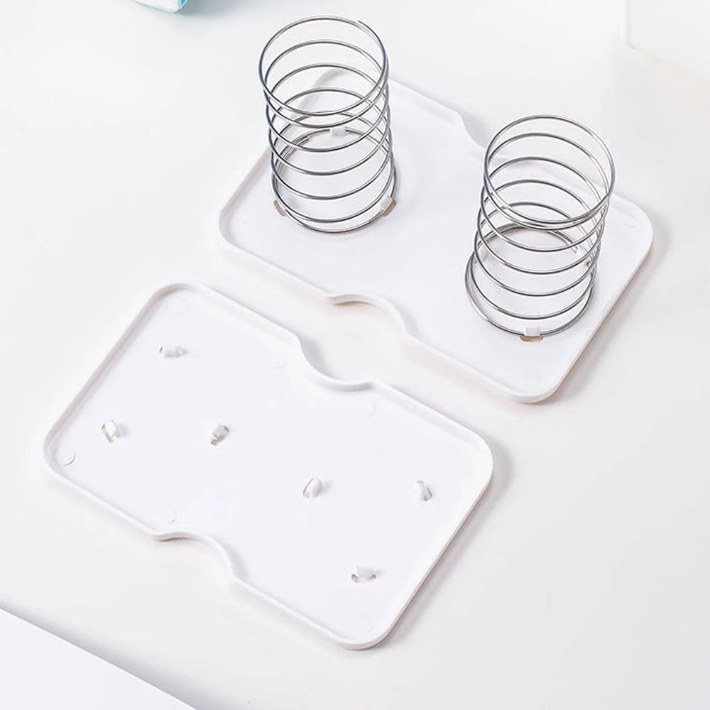 Automatic Tissue Box Tissue Dispenser Spring Loaded Tissue Holder Office Home Kitchen Toilet Bracket Organizer for Living Room