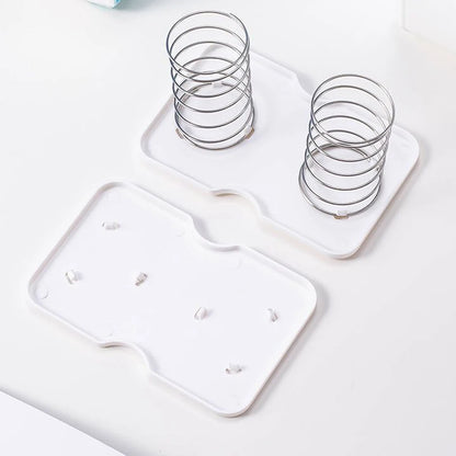 Automatic Tissue Box Tissue Dispenser Spring Loaded Tissue Holder Office Home Kitchen Toilet Bracket Organizer for Living Room