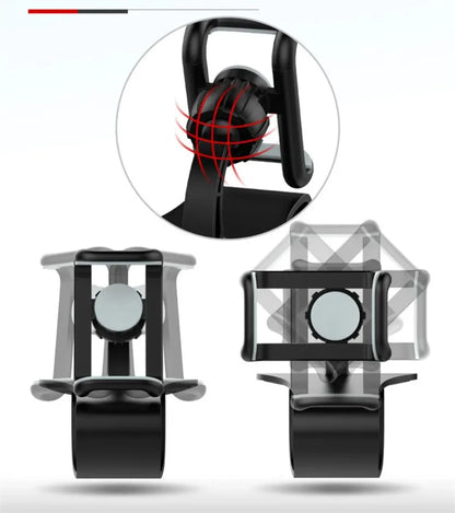 Universal Car Phone Holder Stand Dashboard Car Clip Mount GPS Bracket 360° Rotatable Phone GPS Support in Car For iPhone Xiaomi