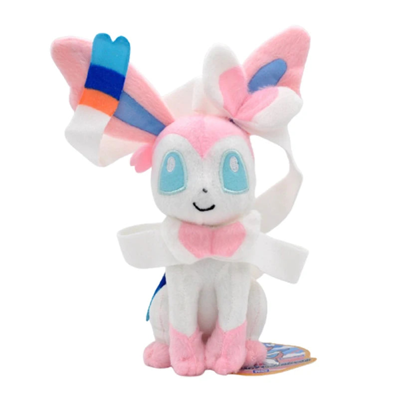 New Pokemon Eevee Evolution Plush Toy Flareon Vaporeon Jolteon Espeon Umbreon Glaceon Leafeon Sylveon Stuffed Doll Kids Gift