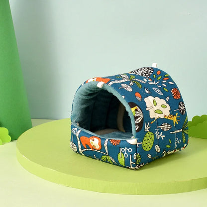 Hamster House Mini Cage Ferret Hammock For Rodents Large Guinea Pig Hammock Basket Hamster Cage Rabbits Bed Hamster Accessories