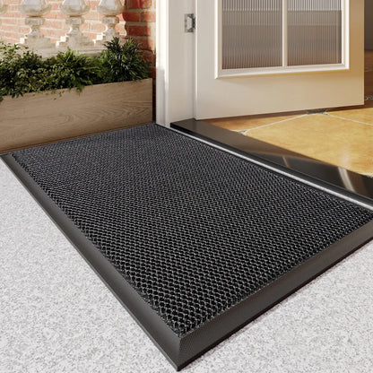 Villa door super soft non-slip floor mat outdoor hotel shopping mall entrance door floor mat elastic non-slip entrance door