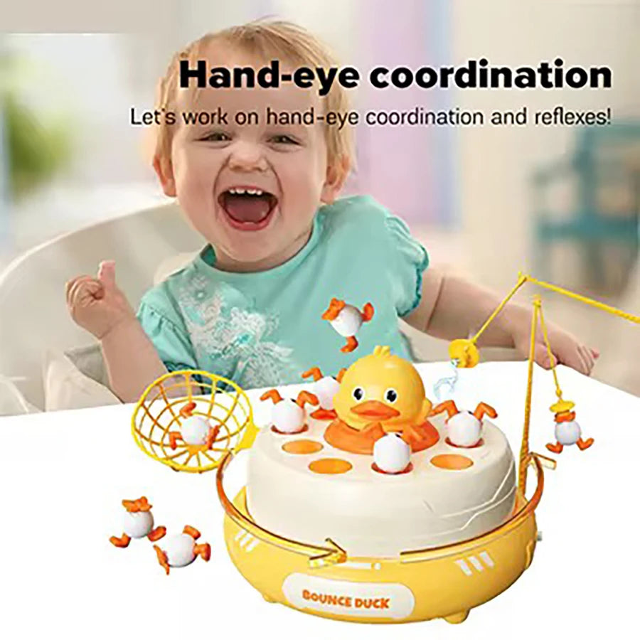 Child Party Bounce and Catch Duck Board Game Catching Flying Duck Training Hand Eye Coordination Parent  Funny Kid Game Toy Gift