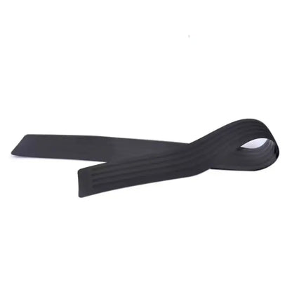 Anti-scratch Car Trunk Door Sill Plate Protector Universal Rear Bumper Guard Rubber Mouldings Pad Trim Cover Strip Car Styling