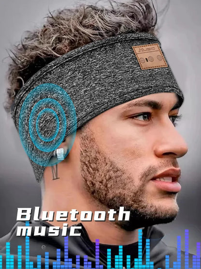 HYE Bluetooth Earphones Sports Sleeping Headband Elastic Wireless Headphones Music Eye Mask Wireless Bluetooth Headset Headband