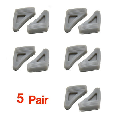 5Pairs Glasses Ear Grip Sport Eyeglasses Ear Hook Silicone Anti Slip Eyewear Comfortable Safe Temple Tips Sleeve Retainer Holder