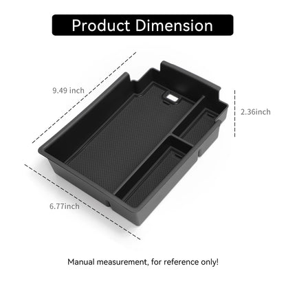 for BYD Sealion 07 (not for 4WD) 2024-2025 Storage Box Car Tray Cup Box Anti-slip Pad Organizers Interior Accessories Tidying