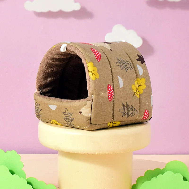 Hamster House Mini Cage Ferret Hammock For Rodents Large Guinea Pig Hammock Basket Hamster Cage Rabbits Bed Hamster Accessories