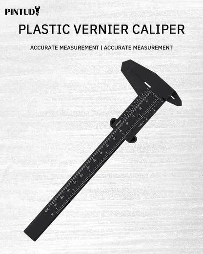 1PC Plastic Vernier Caliper Digital Display Caliper Mini Text Play Caliper Student Vernier Ruler 0 to 150mm Measuring Tool
