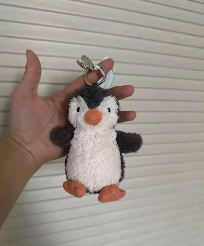 @@Jelly Pendant Keychain Cute Girl Bag Pendant Plush Toy Keyring Plush Toy Kawaii Holiday Gift G