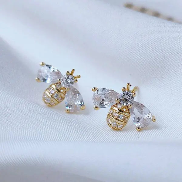 Korean Style Flower Cute Animal Dangle Earrings For Women Moon Stars Kitten Rabbit Balloon Asymmetric Earring Party Jewelry Gift