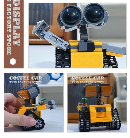Disney Movie Robot Wall E MOC Building Blocks Dolls Space Mecha MOC Bricks Action Figure Toys Adult Children Christmas Gifts DIY