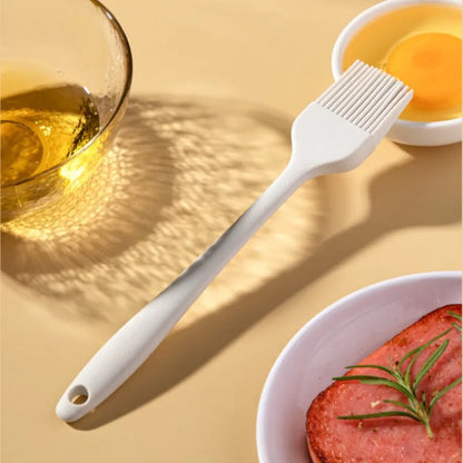 Silicone Kitchen Utensils Food Grade Non-stick Cooking Baking Spatula Silicone Oil Brush Egg Whisk Food Clip Kitchen Accessor
