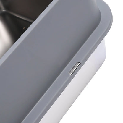 Stainless Steel Litter Box Stainless Steel Cat Litter Box Odorless Spacious Easy To Clean High Strength with Lid for Large Cats