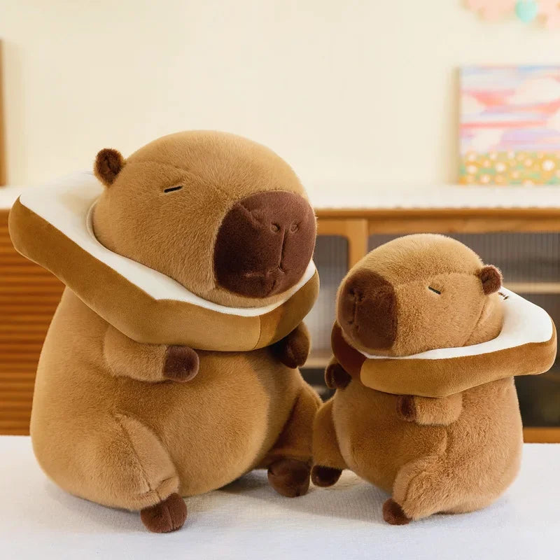 Capybara Plush Toy Stuffed Animal Soft Hugging Capybara Ornament Plush Toy Doll for Kids Adults Birthday Gift Home Decoration
