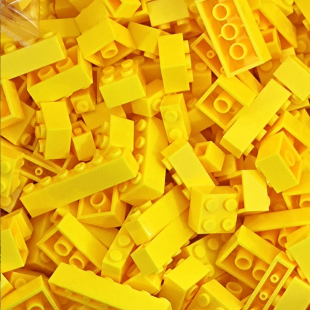 125/250g Building Blocks Bulk Set City Classic Bricks Colorful Assembly DIY Creative Toy Educational Interactive Toy for Kids