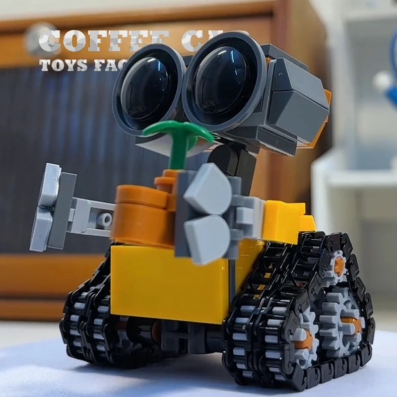 Disney Movie Robot Wall E MOC Building Blocks Dolls Space Mecha MOC Bricks Action Figure Toys Adult Children Christmas Gifts DIY