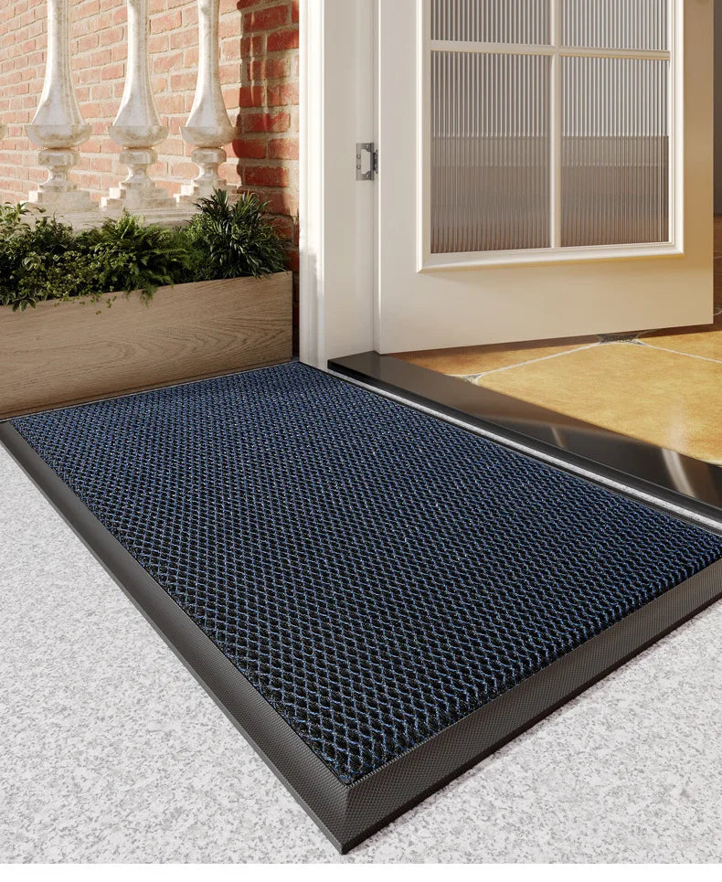 Villa door super soft non-slip floor mat outdoor hotel shopping mall entrance door floor mat elastic non-slip entrance door