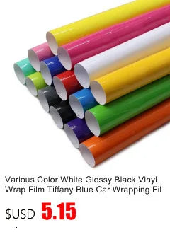 3/5/7/10CM Black Matte Vinyl Tape Window Trim Film Chrome Delete Vinyl Wrap Roll For Car Pillar Hood Roof