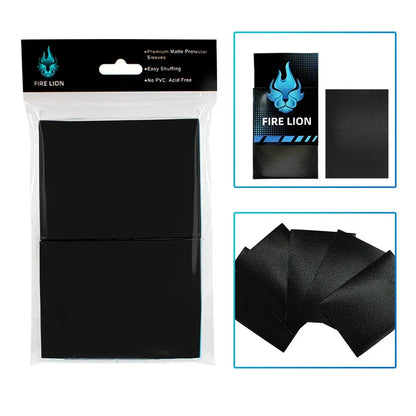 100PCS Premium Card Sleeves Matte Card Sleeves Compatible with MTG Pokemon Trading Cards and Sport Standard Sized Board Game
