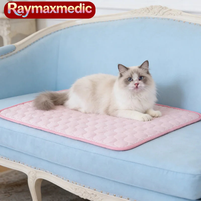 Raymax Summer Dog Cooling Mat Pet Cold Bed Extra Large Small Big Dogs Pet Accessories Cat Durable Blanket Sofa Ice Silk Blanket