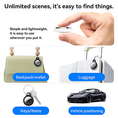 Smart Bluetooth Mini GPS Tracker Work with Android&iOS System isearching Tracker Mini Global Locator Pet Key Finder