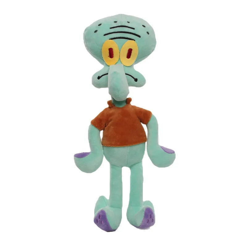 Kawaii Spongebob Squarepants Patrick Star Squidward Eugene H. Krabs Gary Kawaii Stuffed Plush Toys Birthday Gift For Kid