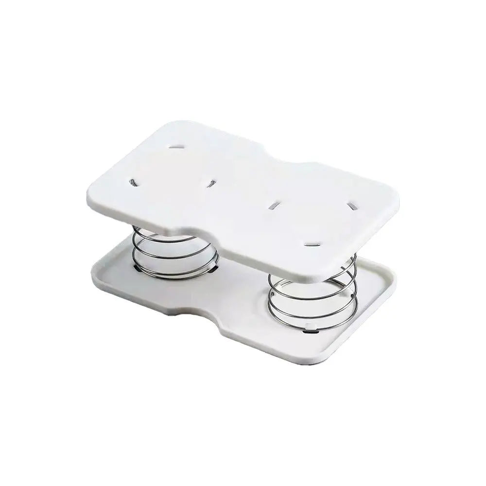 Automatic Tissue Box Tissue Dispenser Spring Loaded Tissue Holder Office Home Kitchen Toilet Bracket Organizer for Living Room
